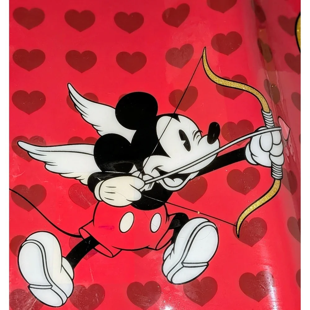 Disney Mickey‎ Minnie Love Placemats Valentine Hearts Cupid Set of 4 13x18 NWT
